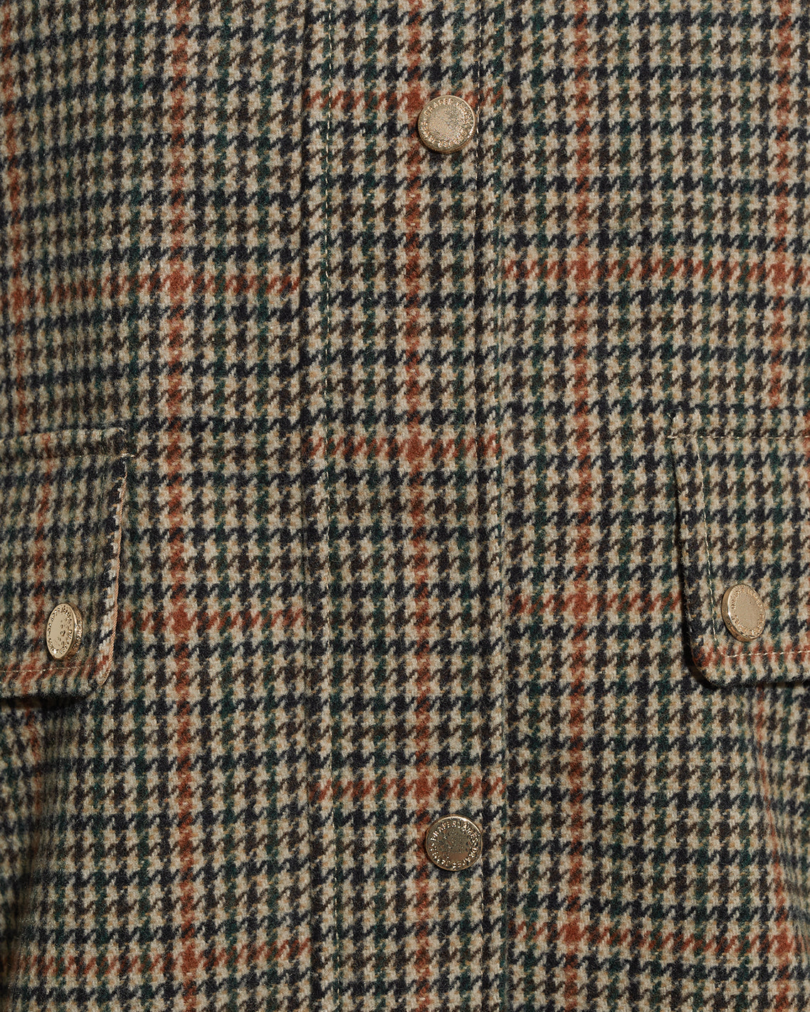 Mini Check Cropped Barn Jacket