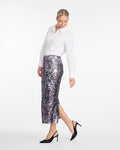 Midi Skirt in Sequins