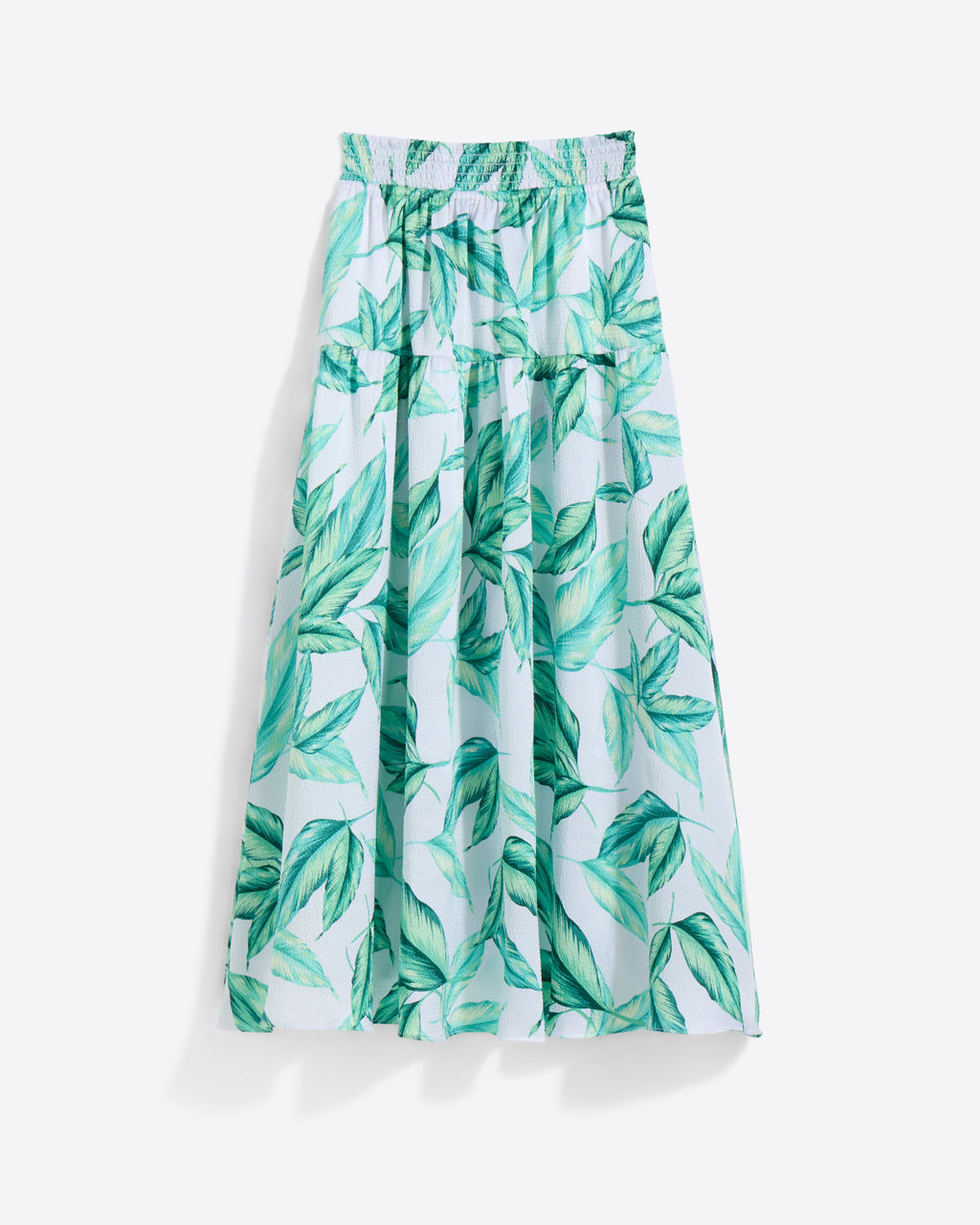 Midi Skirt in Hammered Satin