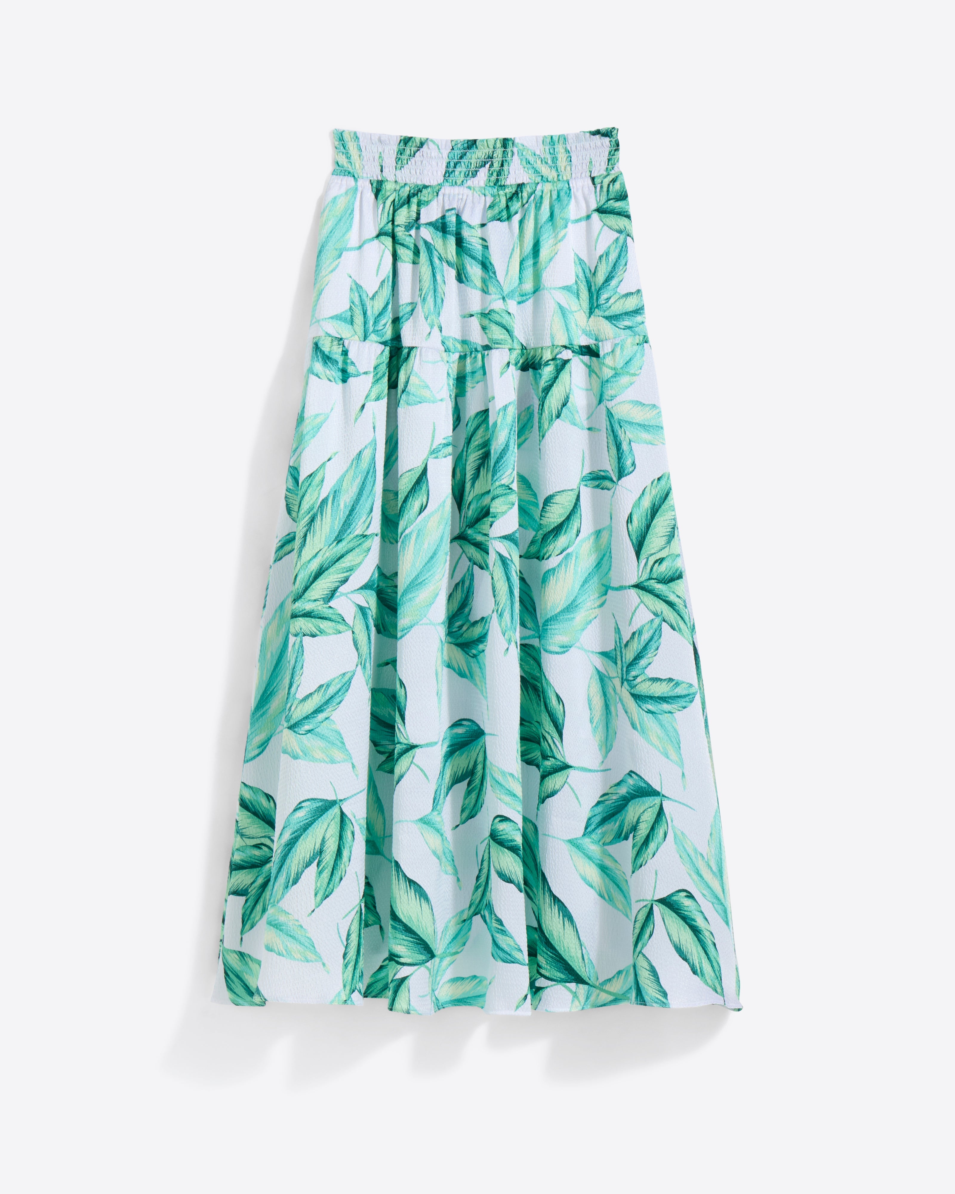 Midi Skirt in Hammered Satin